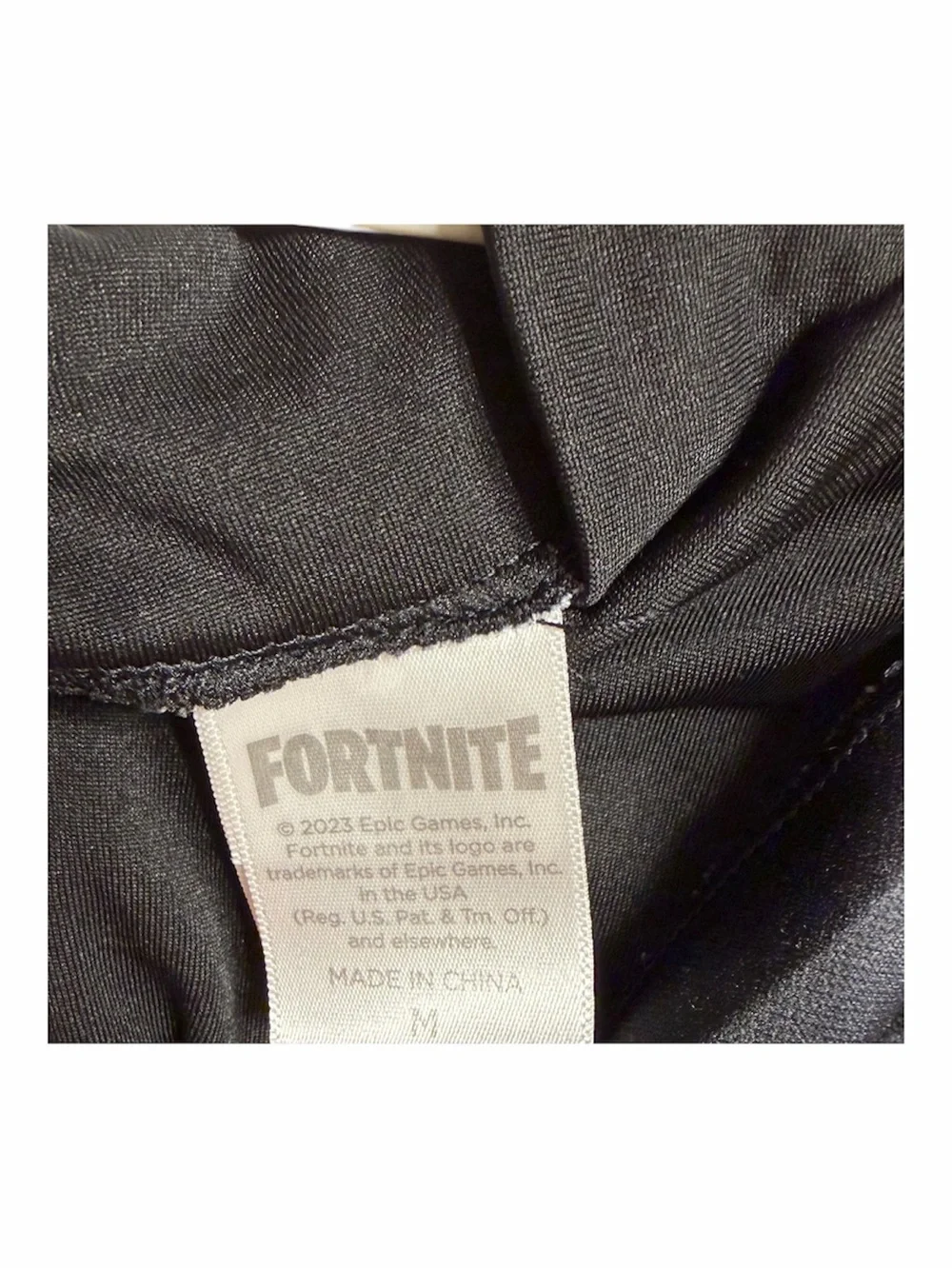 Black Skeleton One-Piece Kids Costume Fortnite